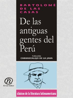cover image of De las Antiguas Gentes del Perú